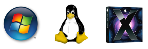 Windows, Linux, and Mac OS X